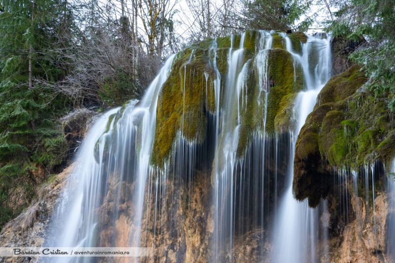Cascada Pisoaia Vidra, Alba, obiectiv natural din Muntii Apuseni