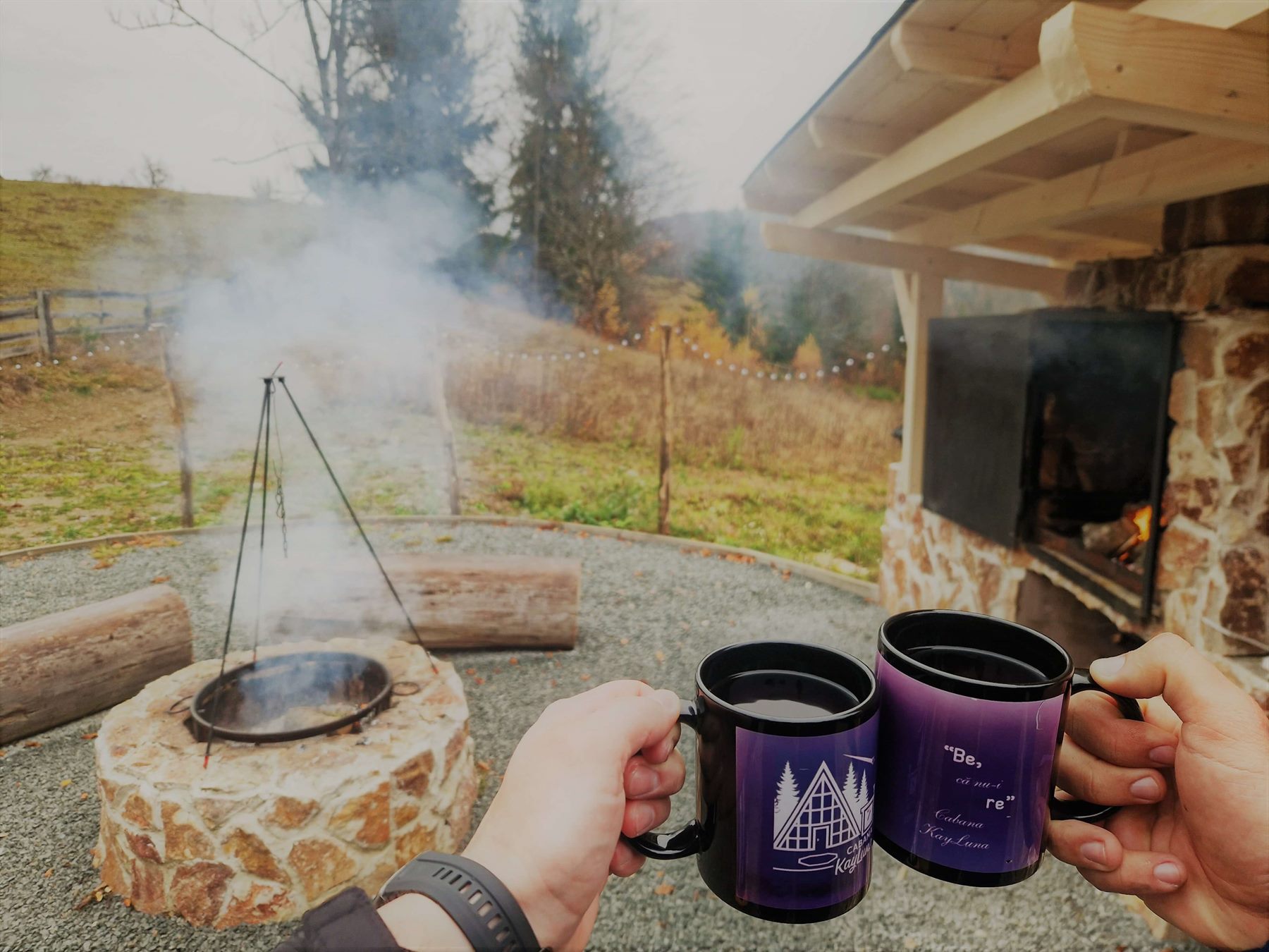 Cafea si dimineata pe terasa la KayLuna